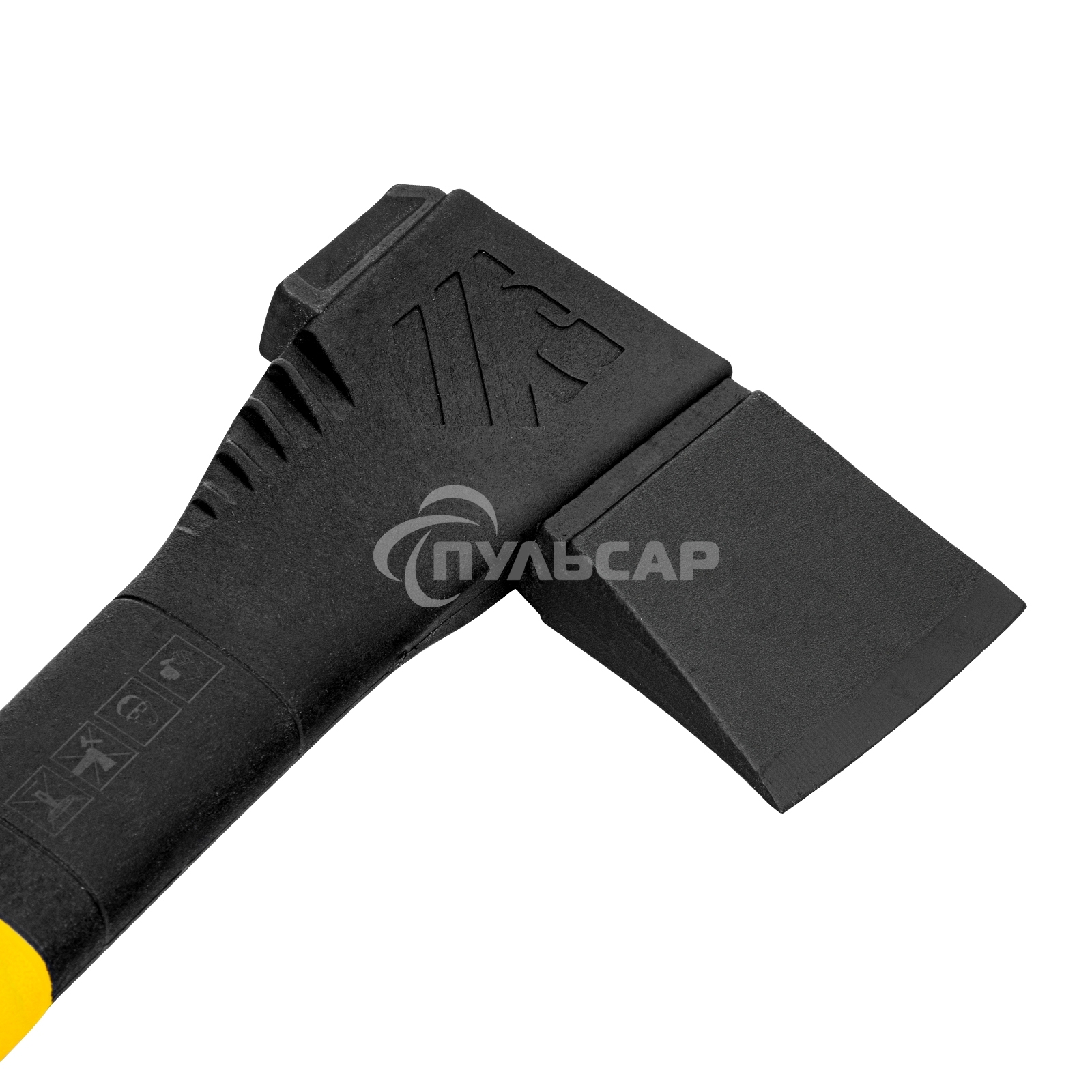 Топор-колун Denzel 21430 F3, 640 гр, двухкомпонентная рукоятка, 320 мм