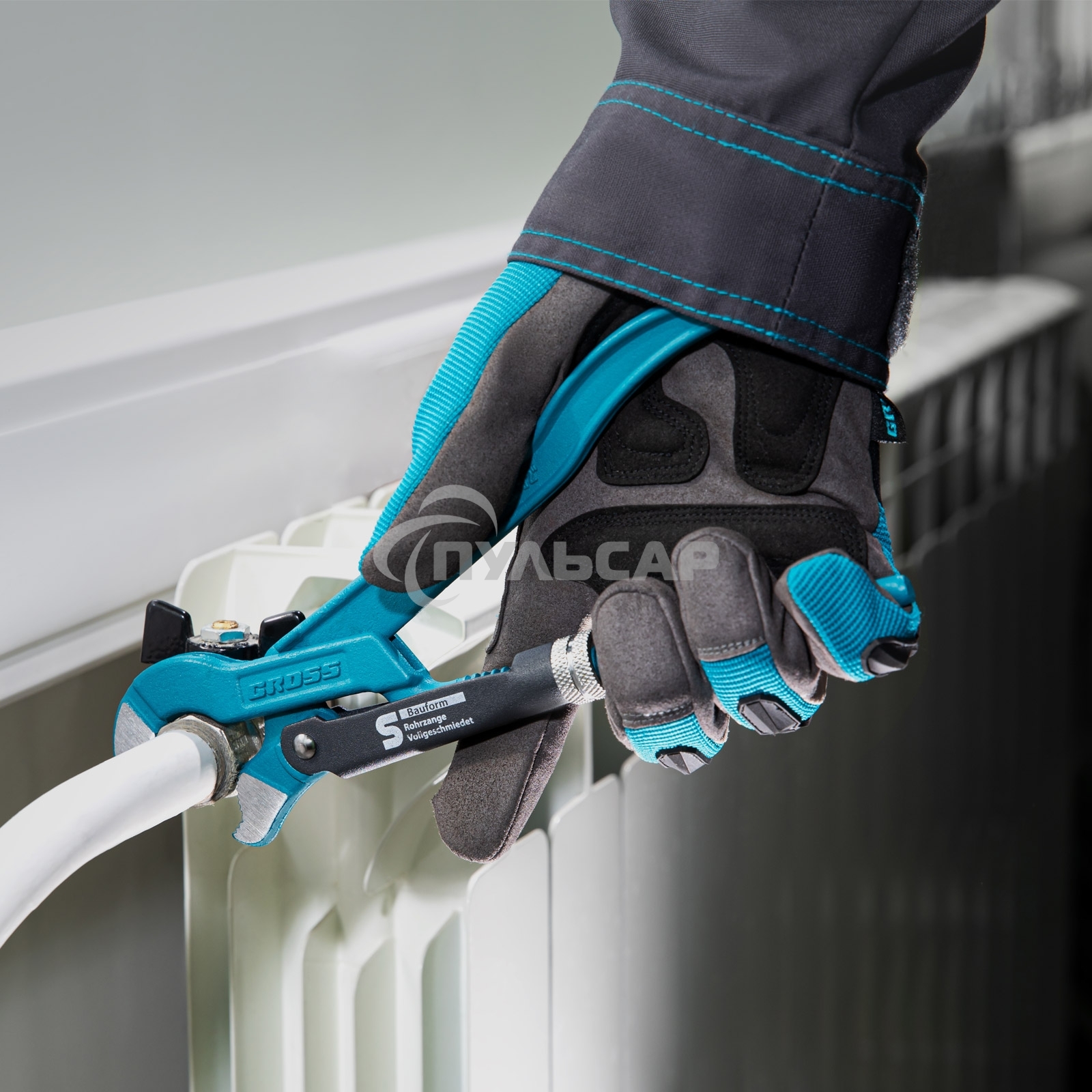 Ключ трубный GROSS рычажный, №0, 0,5