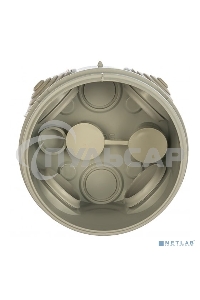 Рувинил 67010 Тусо.Коробка расп. для о/п, D = 60мм, Н = 40мм, 4ввода, IP55 (св.-серая)