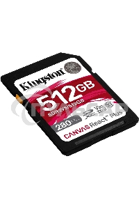 Флеш карта SDXC Kingston SDR2V6/512Gb Canvas React Plus w/o adapter 512Gb