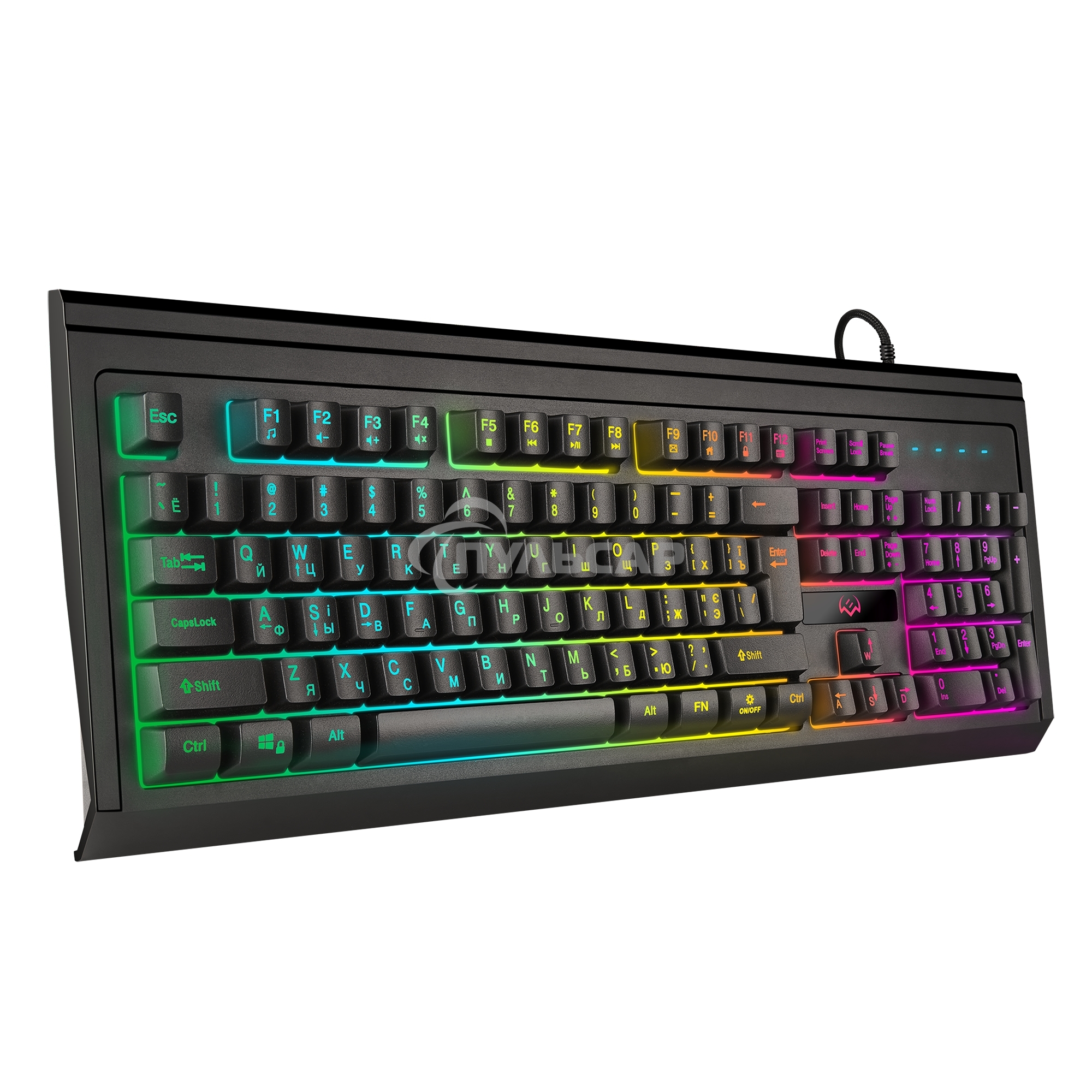 Клавиатура проводная SVEN KB-G8400 USB, черный