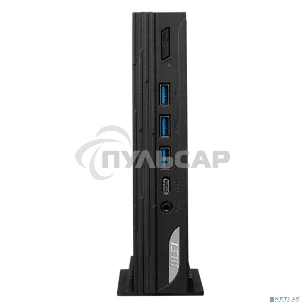 Мини ПК MSI Pro DP10 12M-256RU, черный, i5 1235U/ 8Gb/SSD 512Gb/ Iris Xe/ Win 11 Pro (9S6-B0A621-256)