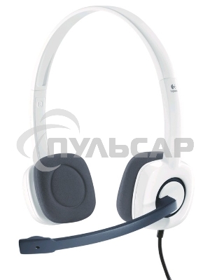 Наушники с микрофоном Logitech H150 белый накладные оголовье (981-000350)