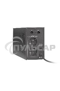 Источник бесперебойного питания ExeGate Power Back BNB-850.LED.AVR.EURO.RJ 850VA/480W, LED, AVR,2 евророзетки, RJ45/11, черный
