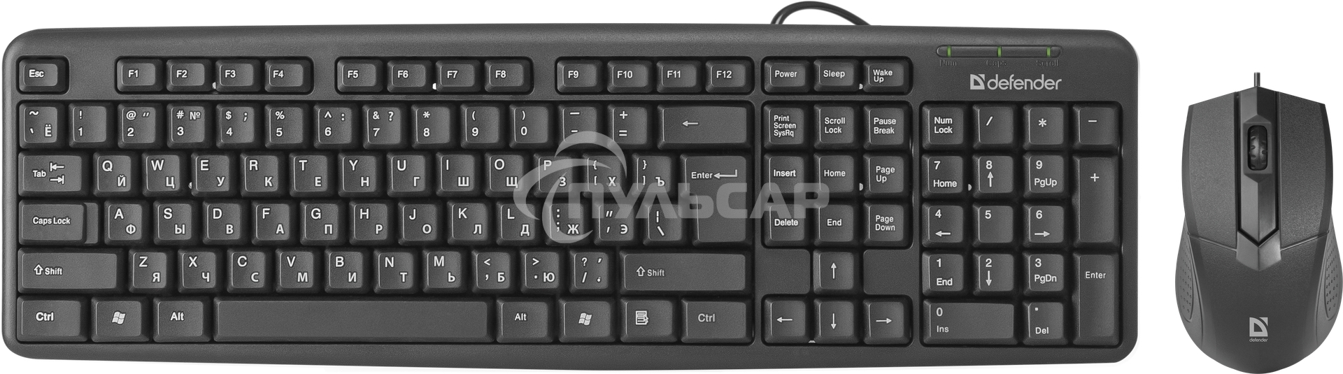 Комплект клавиатура + мышь Defender DAKOTA C-270 RU