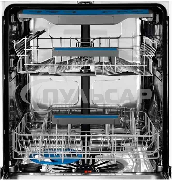 Встраиваемая посудомоечная машина Electrolux EES48200L, серебристый, 59.6 см, 14 компл., 46 дБ, класс E