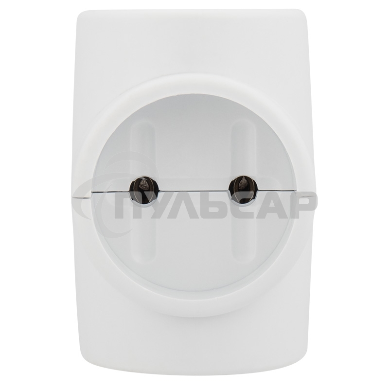 Тройник электрический без заземления 220 В, 6A Rexant