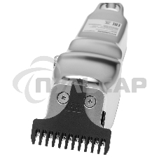 Машинка для стрижки Hyundai H-HC7111 серебристый/черный 3Вт (насадок в компл:3шт)