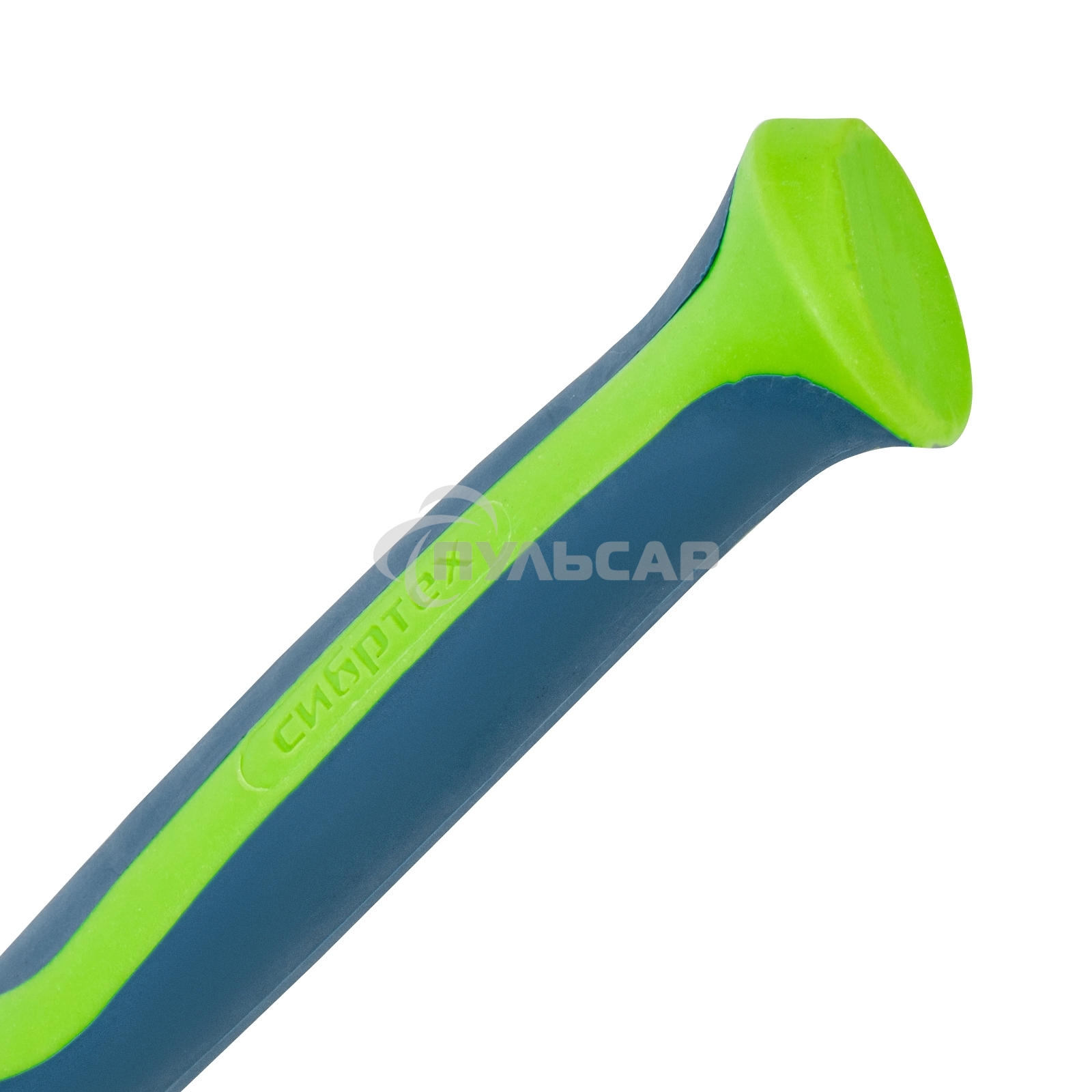 Киянка резиновая, 680г., черная резина, фибергласовая рукоятка Сибртех