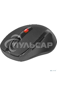 Мышь беспроводная Defender Ultra MM-315 черный, 1600 dpi, радиоканал, USB, кнопки - 6
