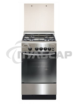 Плита газовая Gefest ПГ 3200-06 К62 серебристый, конфорок 4 шт, духовка 42 л, 50 см x 85 см x 57 см