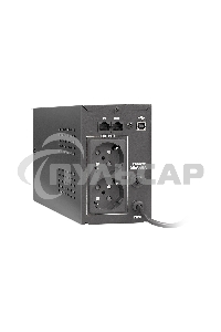 Источник бесперебойного питания ExeGate EP212515RUS Power Smart ULB-600 LCD 600VA, черный, 2 евророзетки, USB