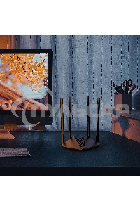 Wi-Fi роутер MERCUSYS MR30G, Wi-Fi 5, AC1200, 2.4/5ГГц, 2 LAN, черный