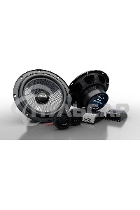 Колонки автомобильные Prology PS-6 250Вт 89дБ 4Ом 16.5см (6 1/2дюйм) (ком.:2кол.) компонентные двухполосные