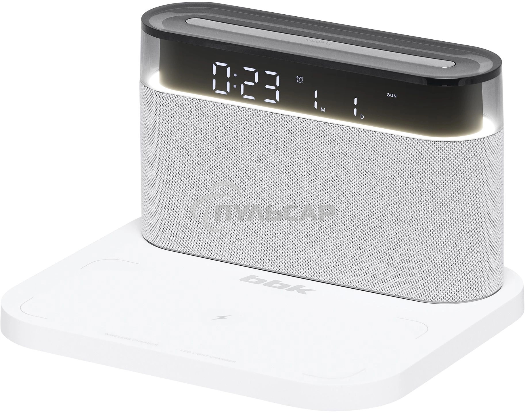 Портативная колонка BBK BTA2020 белый 5W 1.0 BT 10м 1200mAh