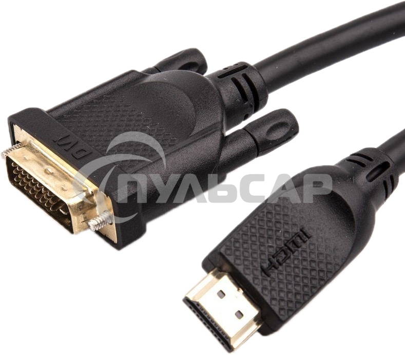 Кабель HDMI AM/DVI(24+1)M, 1.8м, CU, 1080P@60Hz, 2F, VCOM <CG484GD-1.8M>