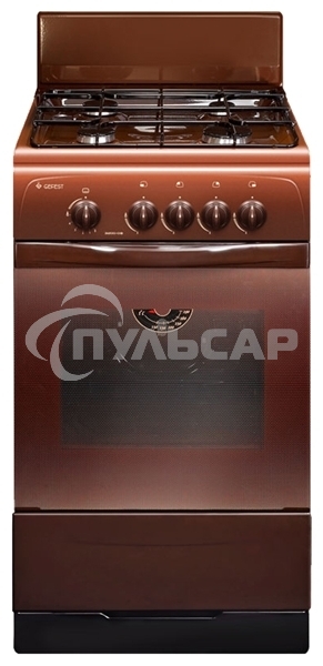Плита газовая Gefest ПГ 3200-08 К19 коричневый, конфорок 4 шт, духовка 42 л, 50 см x 85 см x 53 см