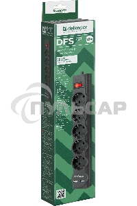 Сетевой фильтр Defender 1.8M DFS 751 5OUTL.