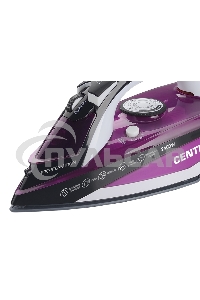 Утюг Centek CT-2344 VIOLET 2400Вт, керамическая подошва, мощный паровой удар, самоочистка, 330мл