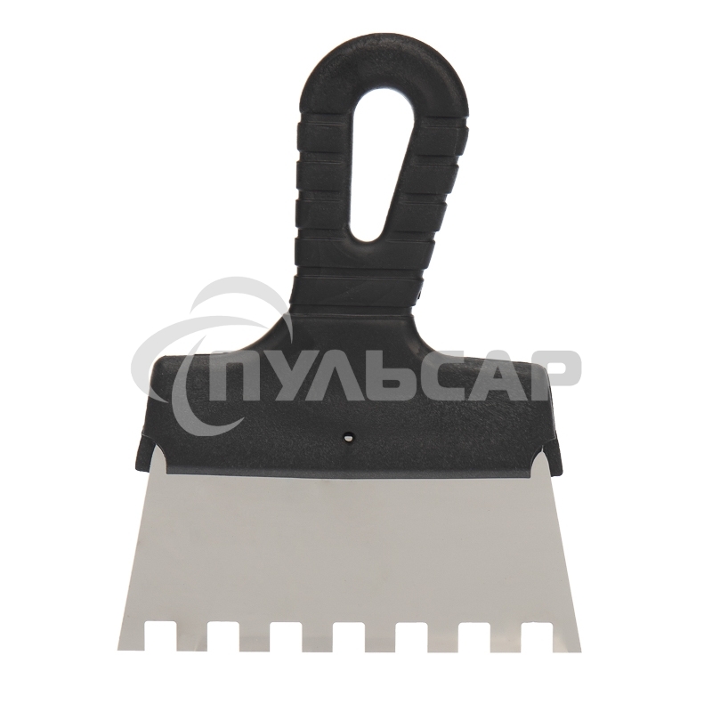 Шпатель фасадный Rexant 150 мм зуб 10х10 нержавеющая сталь, пластмассовая ручка