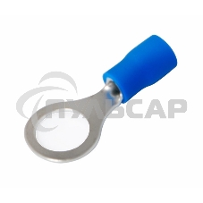 Наконечник кольцевой изолированный ø 8.4 мм 1.5-2.5 мм² (НКи 2.5-8/НКи2-8) синий Rexant