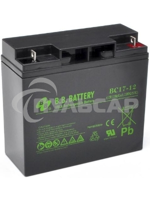 Батарея B.B. Battery BC 17-12 (12V 17Ah)