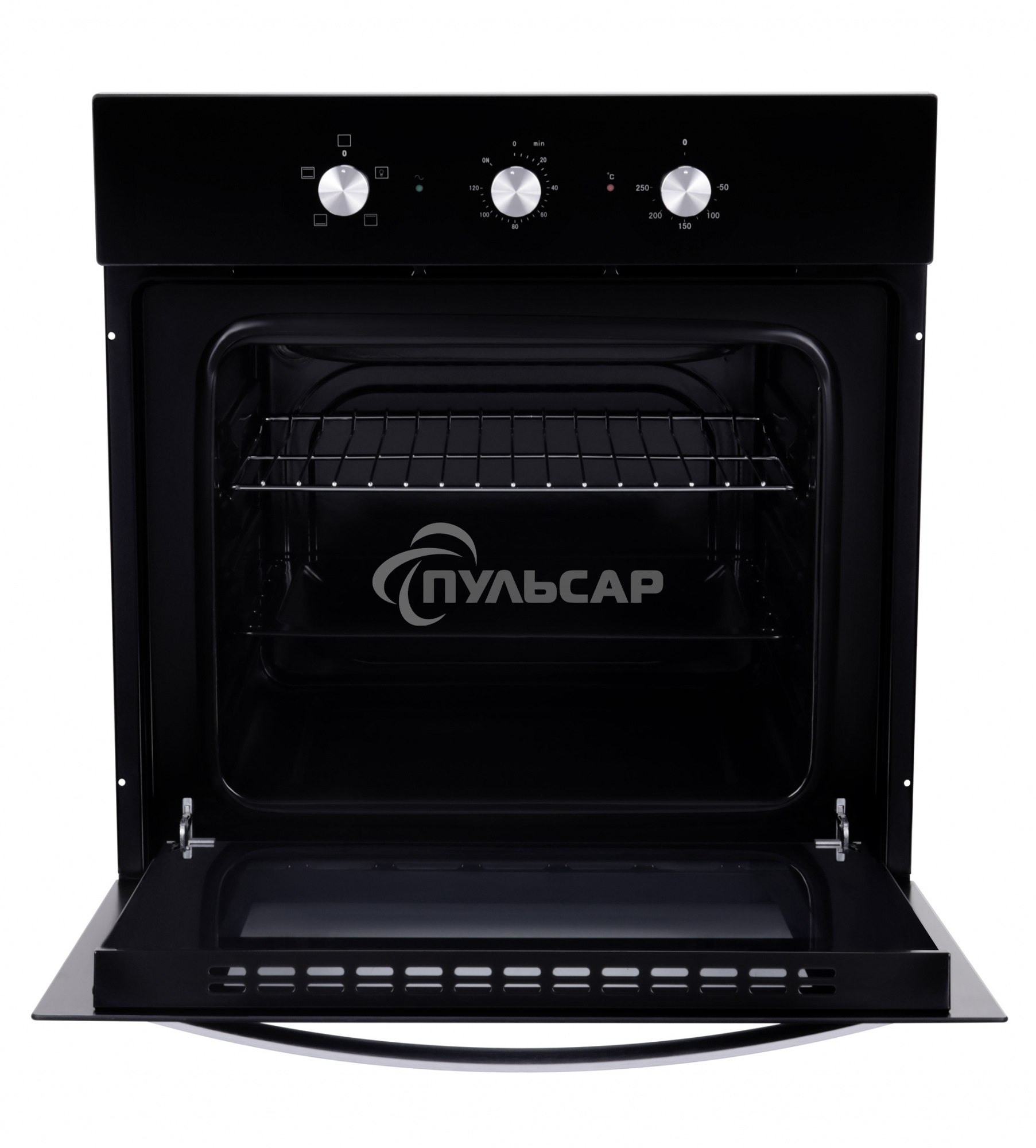 Духовой шкаф электрический Hyundai HEO 6630 BG черный, встраиваемый