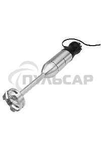 Блендер погружной Hyundai HYB-H3824 800Вт серебристый/черный