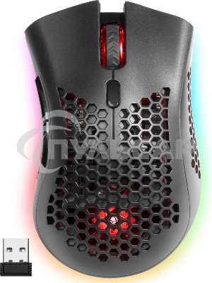 Мышь беспроводная Defender Warlock GM-709L черный, 2400 dpi, радиоканал, USB, кнопки - 8