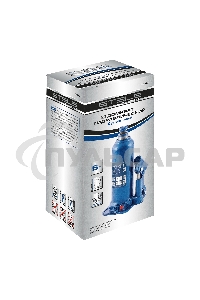 Домкрат гидравлический бутылочный, 5 т, h подъема 207-404 мм Stels