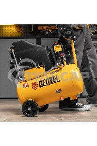 Компрессор Denzel воздушный DLC1300/24 безмасляный 1,3 кВт, 24 литра, 206 л/мин/ 58171