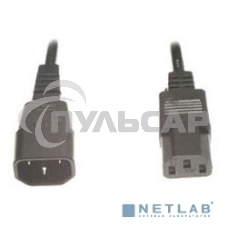 Кабель питания сист.блок-монитор Gembird 4.5-5.0м, черный, с зазем., пакет PC-189-15