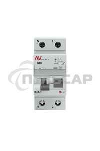 Выключатель автоматический дифференциального тока (C) Averes DVA-6 1P+N 40А/30мА тип АС 6кА