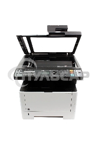 МФУ лазерное Kyocera Ecosys M2135dn (1102S03NL0), A4, ч/б, печ. до 35 стр/мин., скан. до 40 стр/мин (ч/б) 16 стр/мин. (цвет), 1200 x 1200 dpi (печать) 600x600dpi (скан.), USB, RJ-45