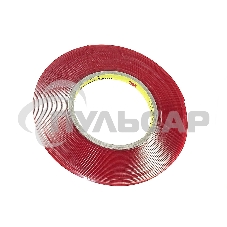 Скотч двусторонний прозрачный 3M с красной защитной лентой толщина 1мм ширина 8мм 10м Скотч двусторонний прозрачный 3M с красной защитной лентой толщина 1мм ширина 8мм 10м