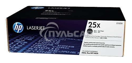 Тонер Картридж HP CF325X черный для HP LJ Flow M830z/M806x+/M830z/M806dn/M806x (40000стр.)