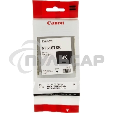Картридж струйный Canon PFI-107BK (6705B001) черный (130 мл) для Canon iP F680/685/780/785