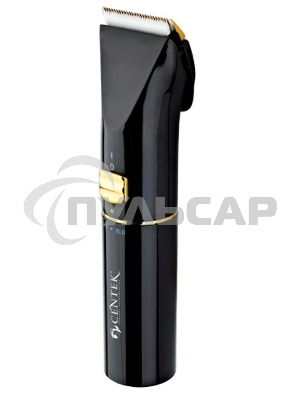 Машинка для стрижки Centek CT-2119 (черный/золотой) сеть/аккум, ножиТИТАН+КЕРАМИКА, 180 мин от батареи