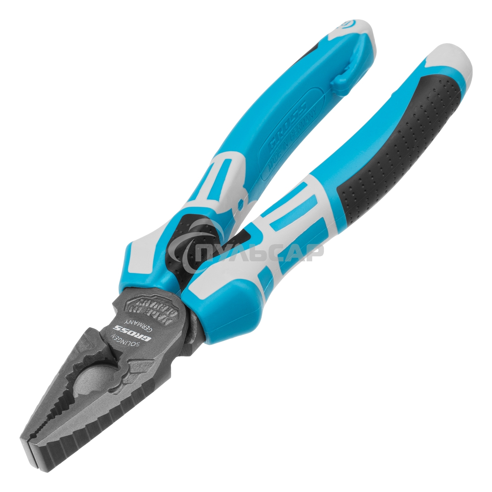 Плоскогубцы GROSS 16973комбинированные 180мм трехкомпонентные рукоятки