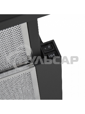 Вытяжка встраиваемая Maunfeld VS Fast 60 черный, 60 см, 850 куб. м/ч, 47 дБ