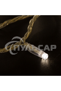 Гирлянда Neon-night Нить 10м, постоянное свечение, прозрачный ПВХ, 230В, теплый белый