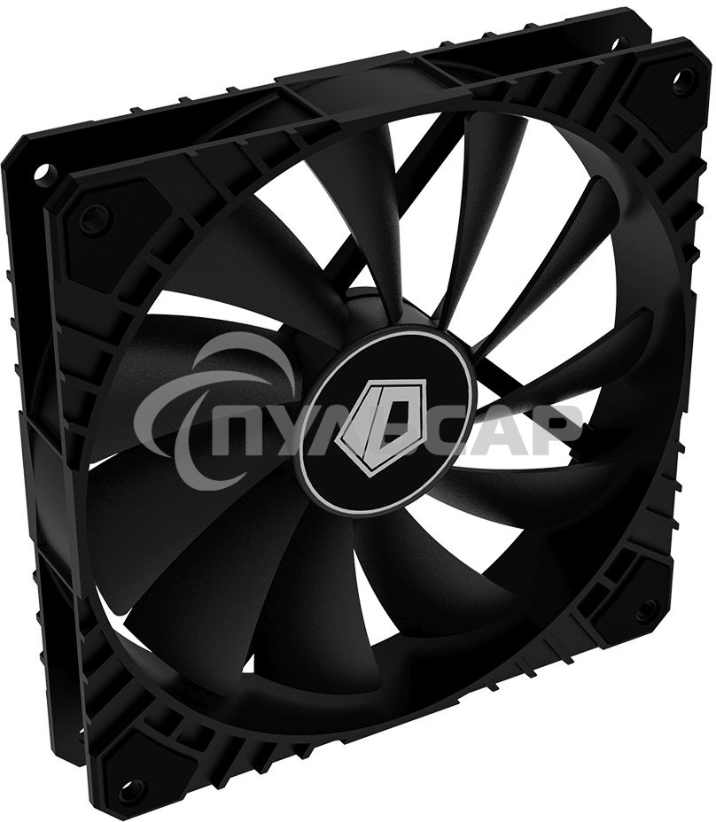 Вентилятор для корпуса ID-Cooling WF-14025-XT BLACK черный, 140 мм, 1600 об/мин, 32.6 дБ, 4 pin