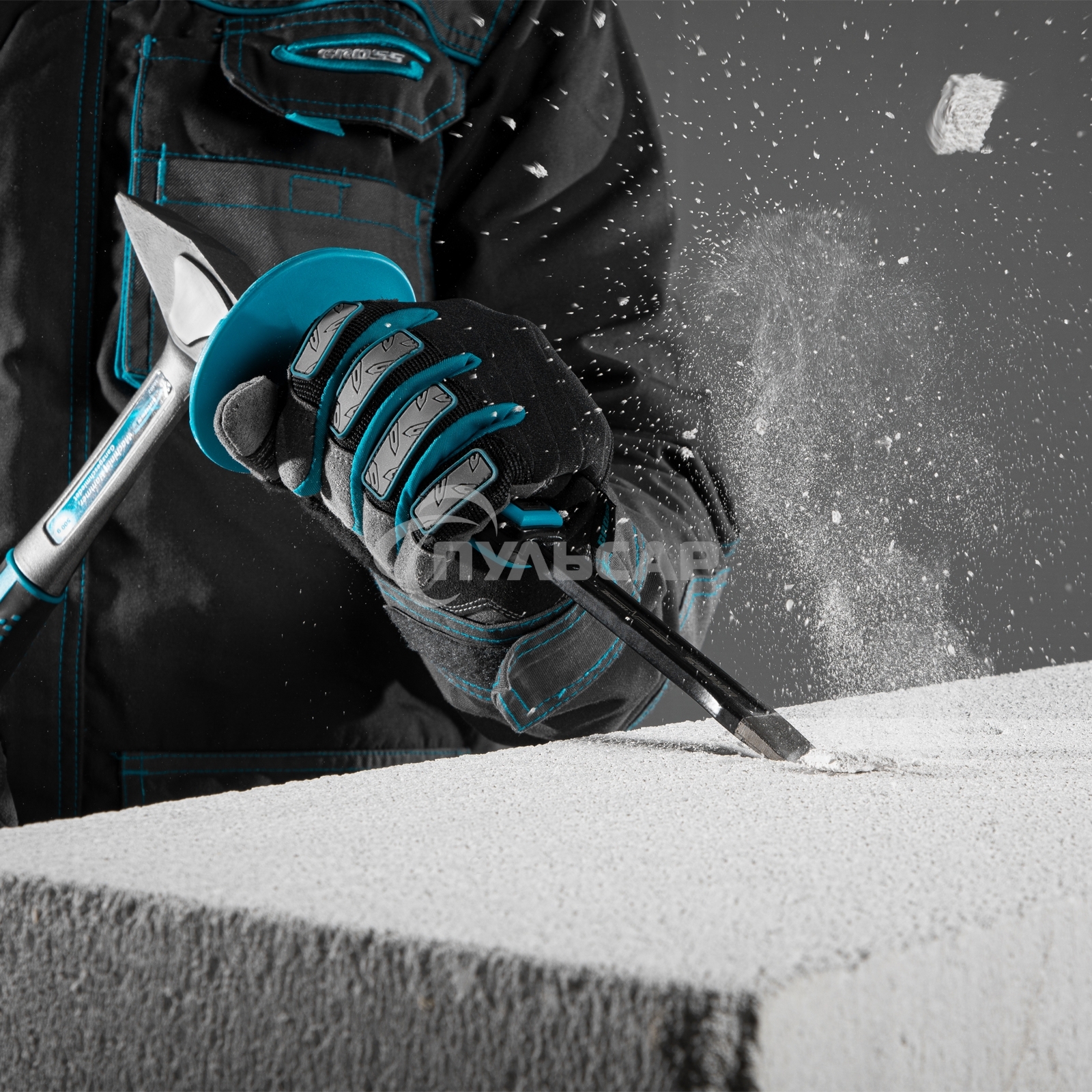 Зубило-скарпель GROSS, 250х19 мм-3 4 18711