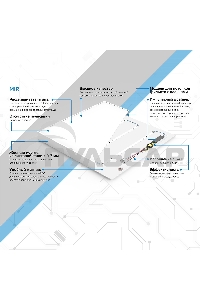 Светильник светодиодный Gauss MIR 595х595х50 35Вт 3000лм 4000К IP40 офисный встраив. накладной с опаловым рассеив. (аналог ЛВО)
