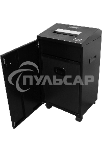 Шредер Heleos УО55-7 черный (секр.P-7) фрагменты 7лист. 55лтр.