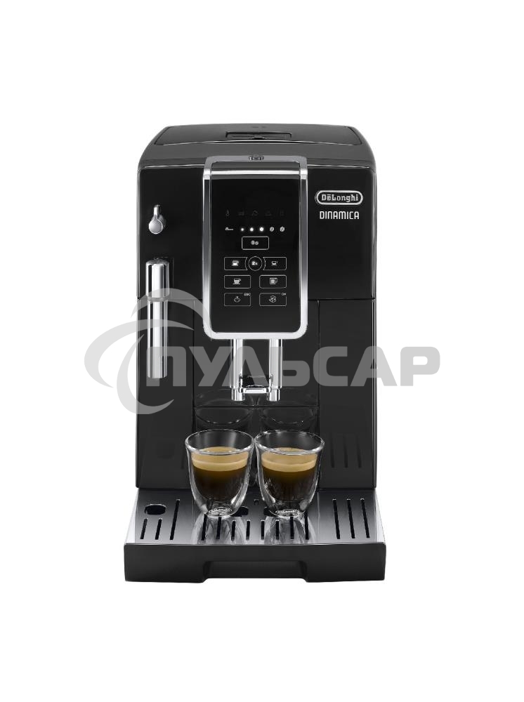 Кофемашина автоматическая DeLonghi ECAM 350.15.B черный, исп. кофе - молотый/зерновой, 1.8 л, 1450 Вт, 15 бар