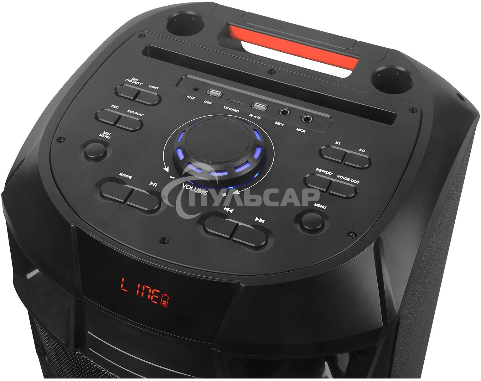 Минисистема SUPRA SMB-1000 черный 150Вт FM USB BT SD