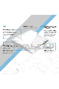 Светильник светодиодный Gauss MIR 595х595х50 35Вт 3000лм 4000К IP40 офисный встраив. накладной с опаловым рассеив. (аналог ЛВО)