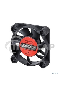 Вентилятор для корпуса ExeGate EX04010S3P черный, 40 мм, 5000 об/мин, 24 дБ, 3 pin
