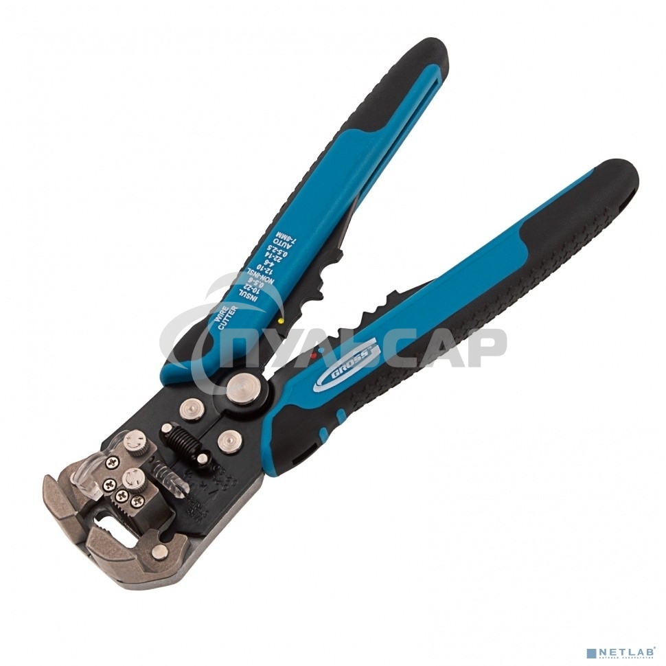 Щипцы для зачистки электропроводов GROSS 177180,5–8 кв.мм